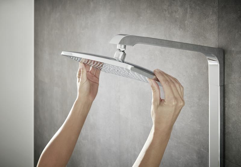 hansgrohe Raindance Select E 360 Showerpipe m/termostat 1jet - Krom