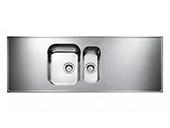 St�lbordplader med vask